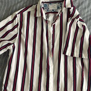 Striped Button Down Shirt